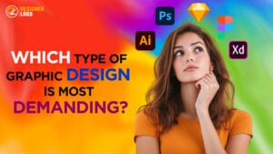 most demanding graphic design, most popular type of graphic design, in-demand design skills, Most profitable graphic design niche for beginners, high demand creative jobs, designer logo, graphic design, logo design